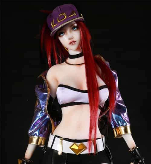 Akali 阿卡麗 Mini Doll ミニドール 高級シリコン製 セックス可能 72cm