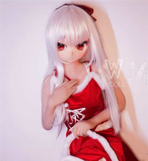 动漫卡通娃娃 ソフトビニール製头部+TPE身体WM Dolls 146cm Mini Y002头部