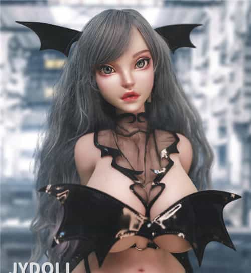 魅魔 125cmシリコン製娃娃头+TPE身体 JY Doll 125cm G-CUP巨乳 头部