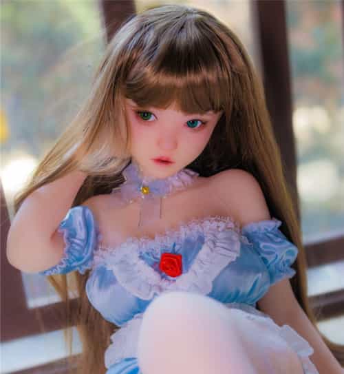 70cm ミニドール 宝钗(Baochai)头部 实体娃娃 JY Doll 肌色&眼球色&メイク&ウィッグは宣材写真と同じ